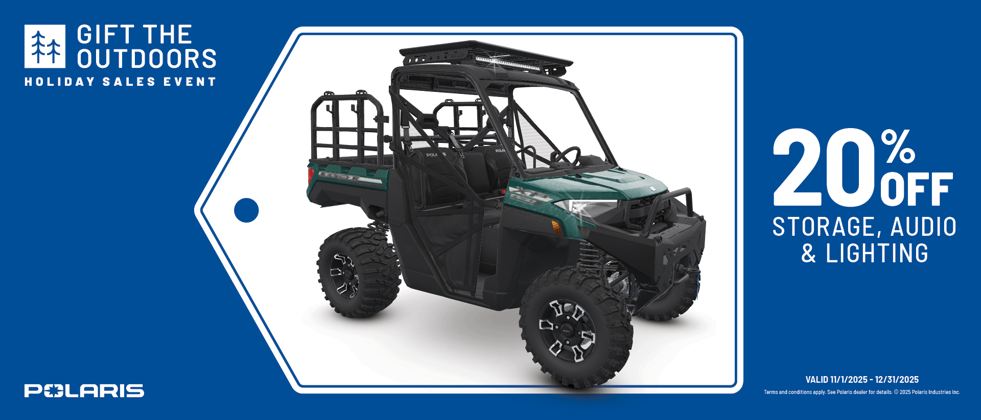 Save 20% off Storage, Audio & Lighting