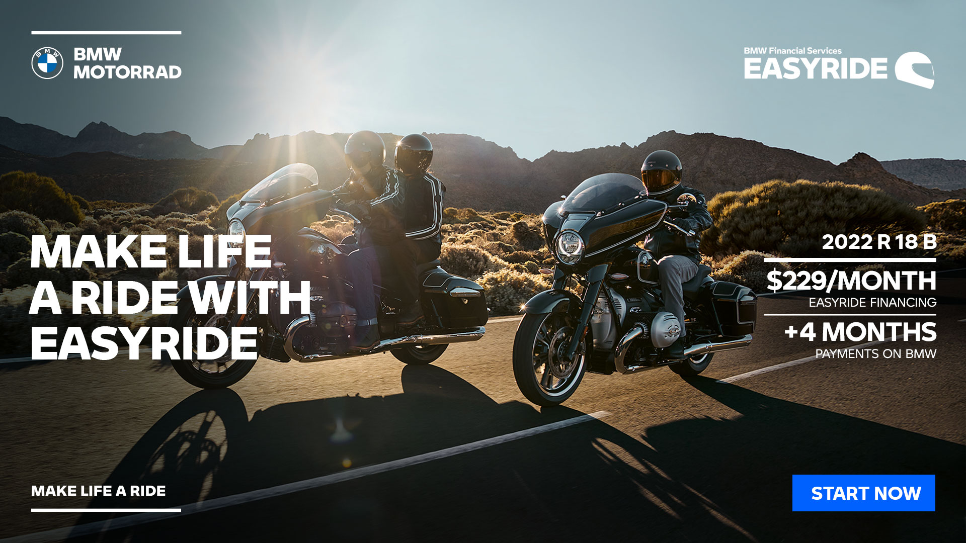 BMW Easy Ride Banner