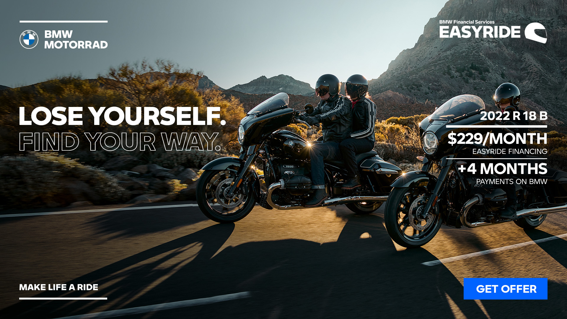 BMW Easy Ride Banner