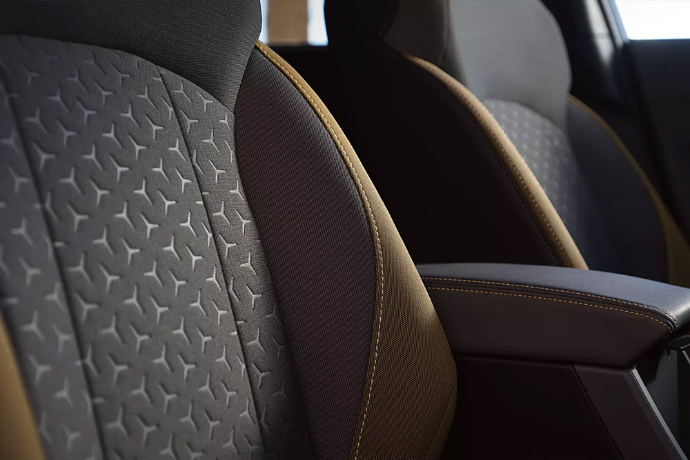 Sport interior shown in Sport Cloth