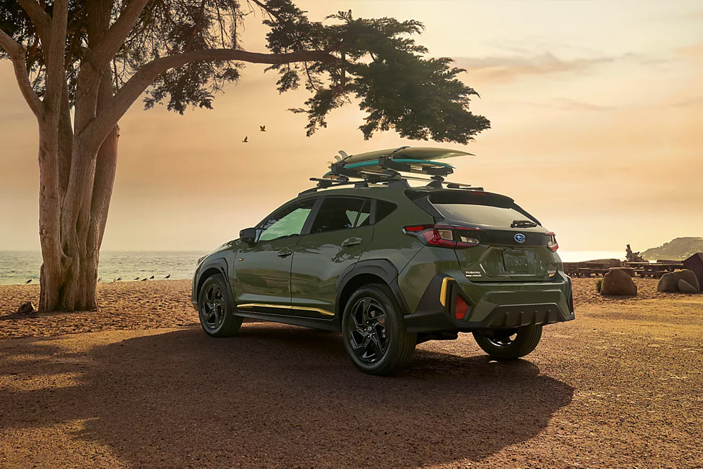 Sport shown in Alpine Green with accessory equipment