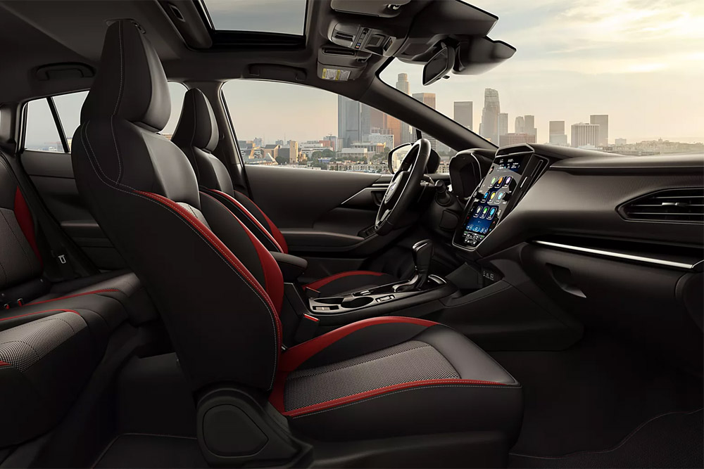 RS interior shown in Black RS Cloth