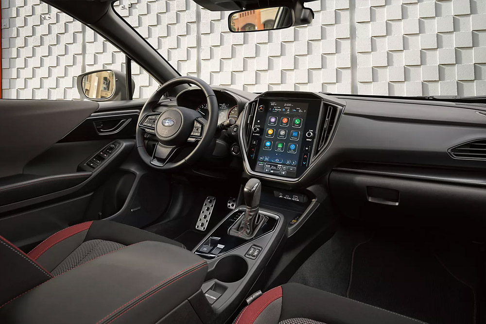 RS interior shown in Black RS Cloth