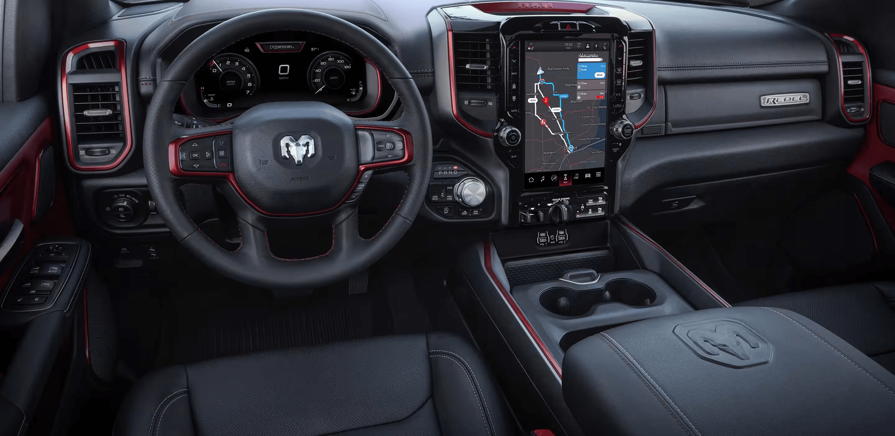 Experience RAM interiors at our dealer near Edwardsville, IL..