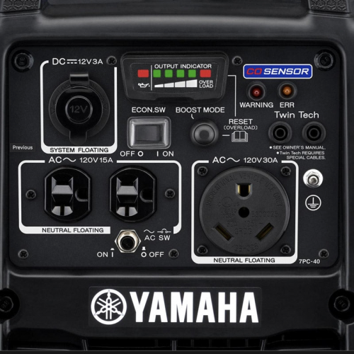 2024 Yamaha-Generator EF2200iS Combo 2x2200 Watt Inverter Generator with CO Sensor Gallery Image 4