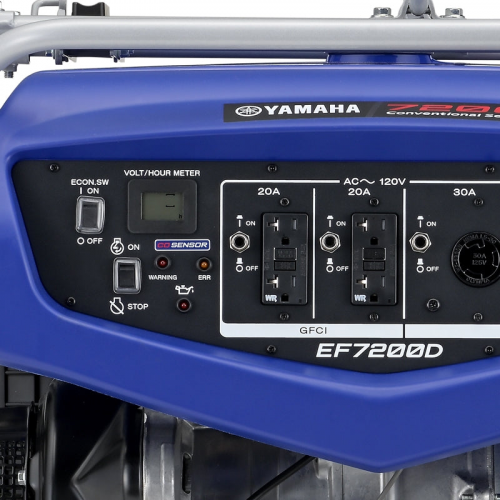 2024 Yamaha-Generator EF7200D 7200 Watt Generator with CO Sensor Gallery Image 6