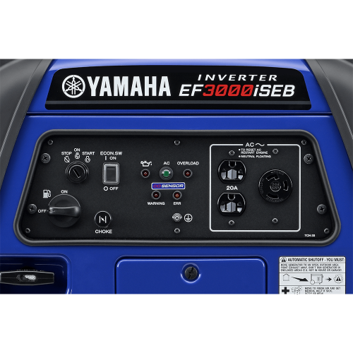 2024 Yamaha-Generator EF3000iSEB 3000 Watt Inverter Generator with Boost Technology and CO Sensor Gallery Image 1