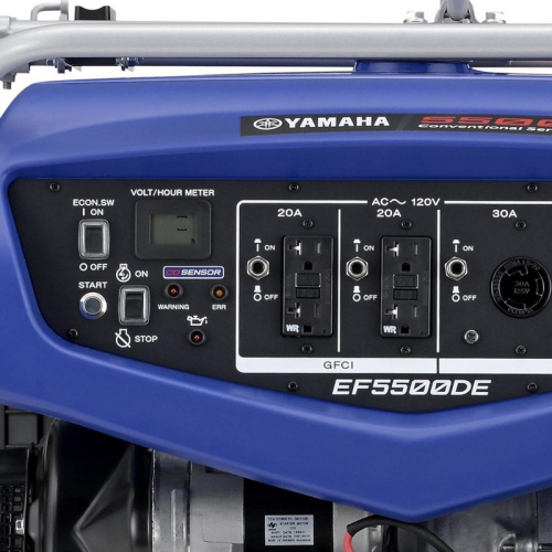 2024 Yamaha-Generator EF5500DE 5500 Watt Electric Start Generator with CO Sensor Gallery Image 6