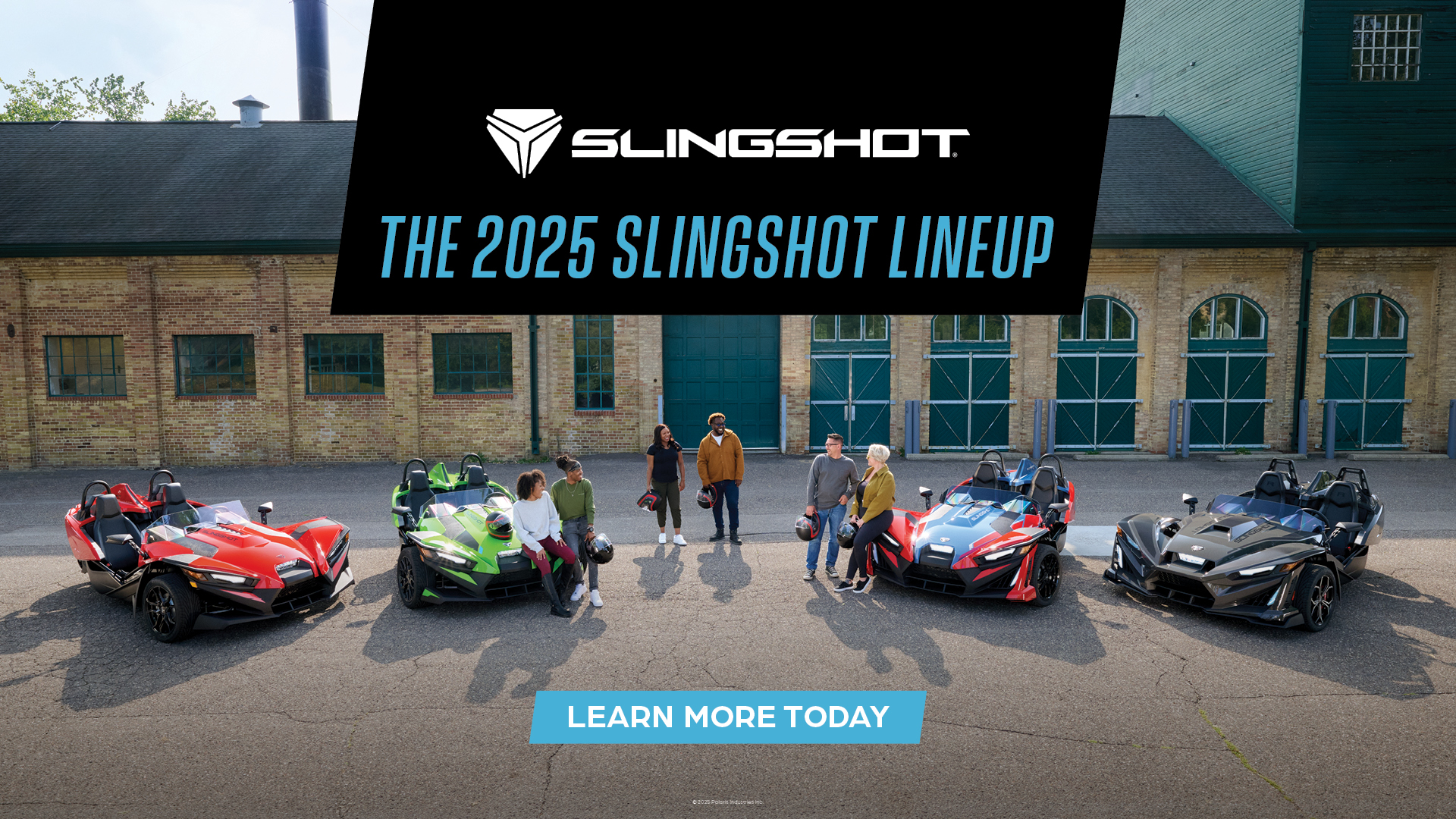 New MY25 Slingshot Lineup.