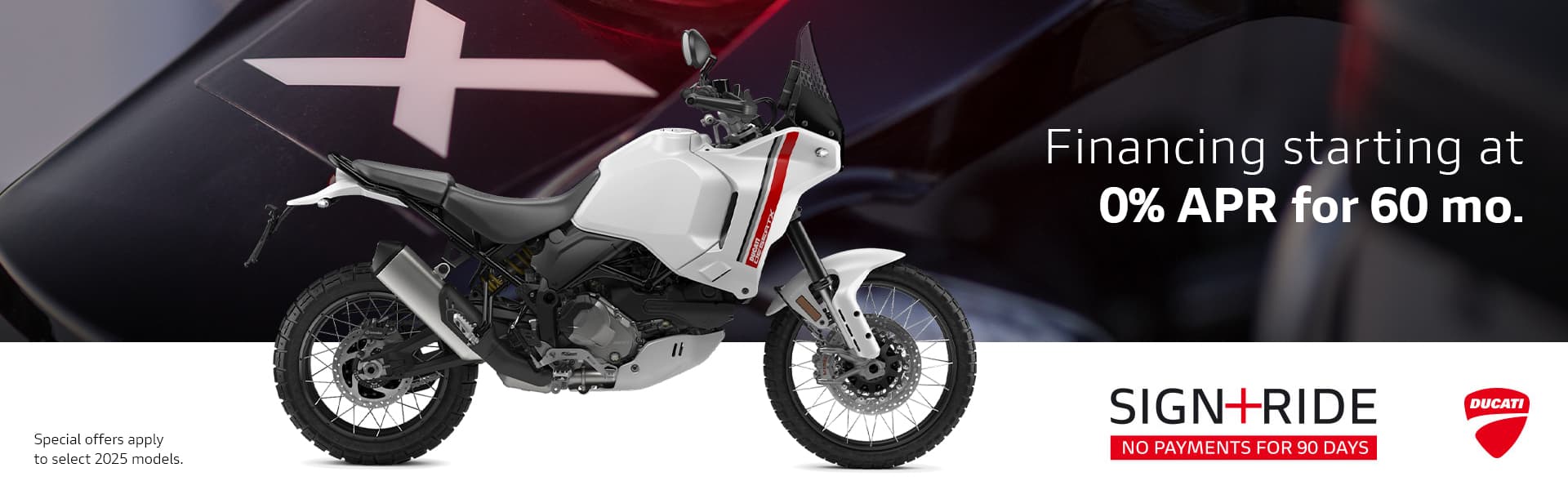 Ducati Promotions Banner