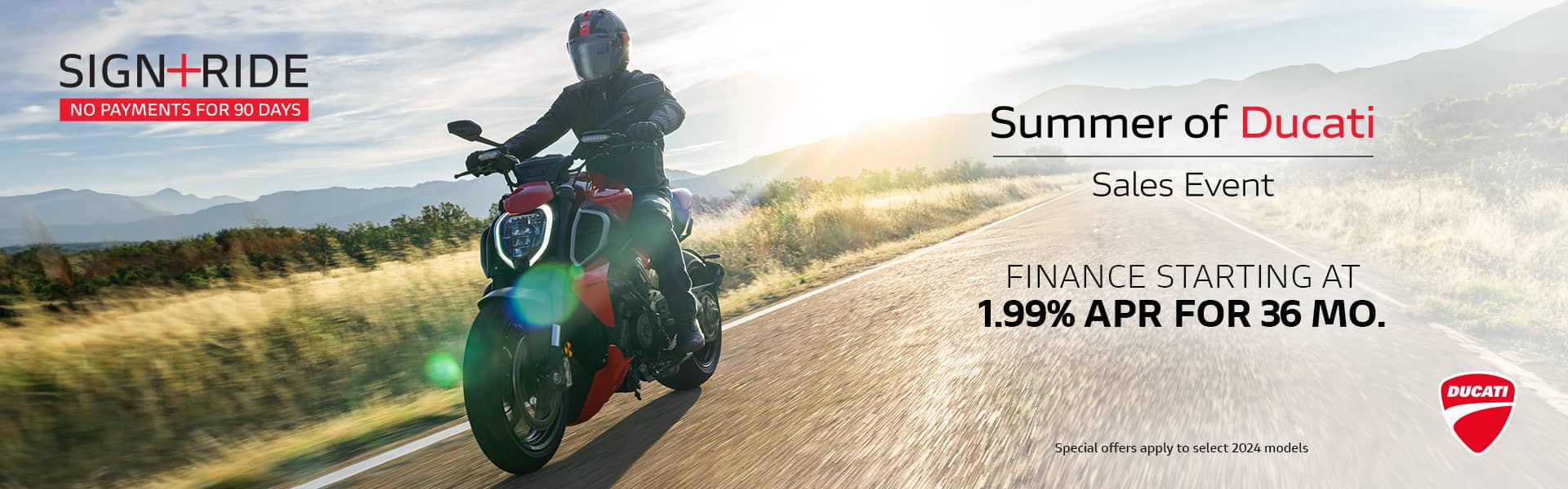 Ducati Promotions Banner