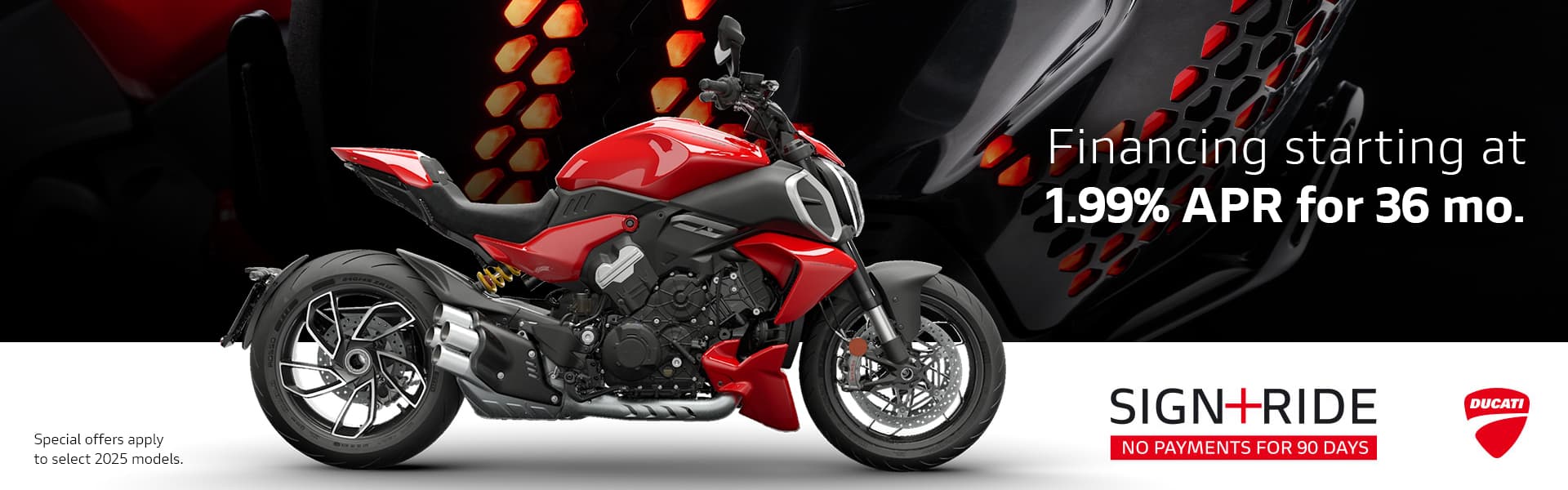 Ducati Promotions Banner
