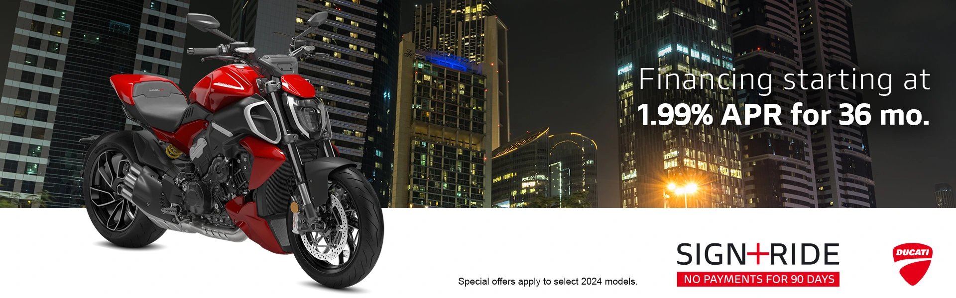 Ducati Promotions Banner