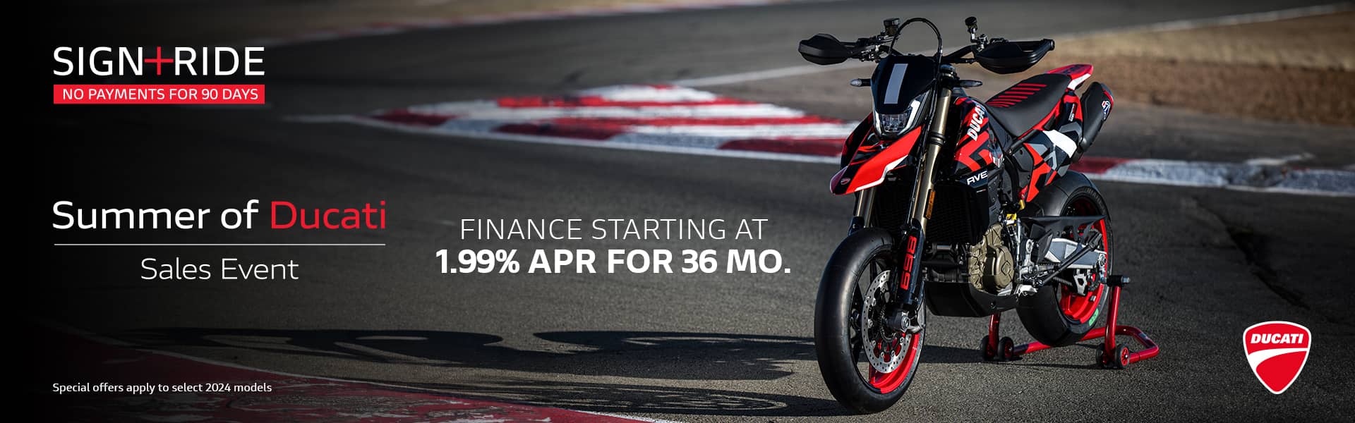 Ducati Promotions Banner