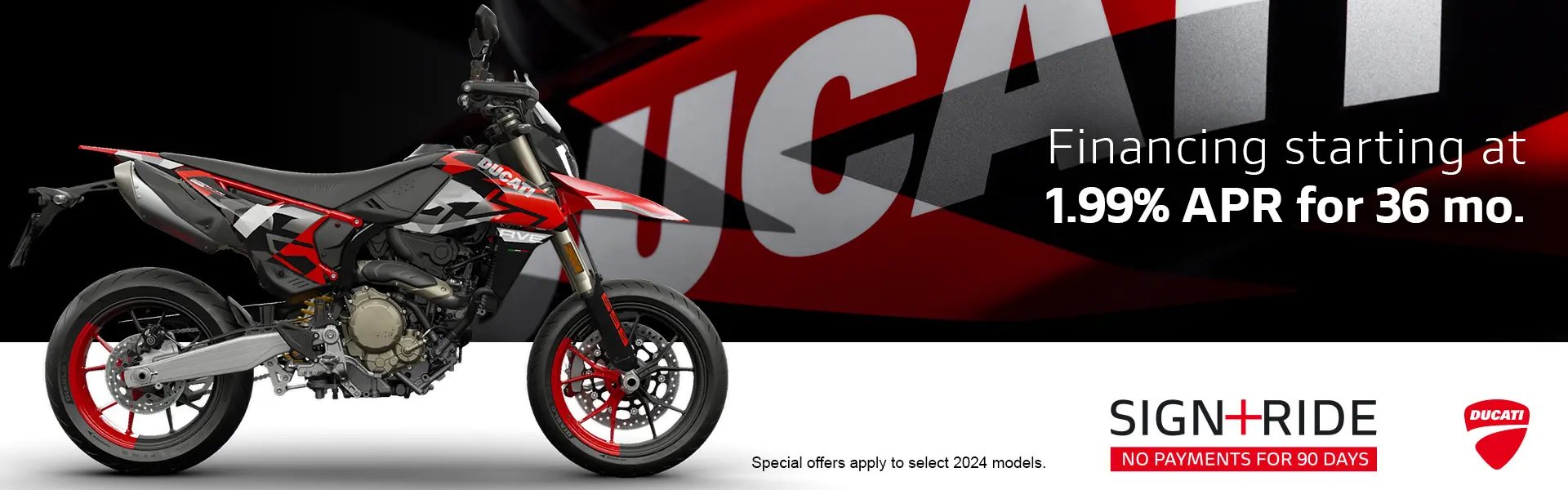 Ducati Promotions Banner