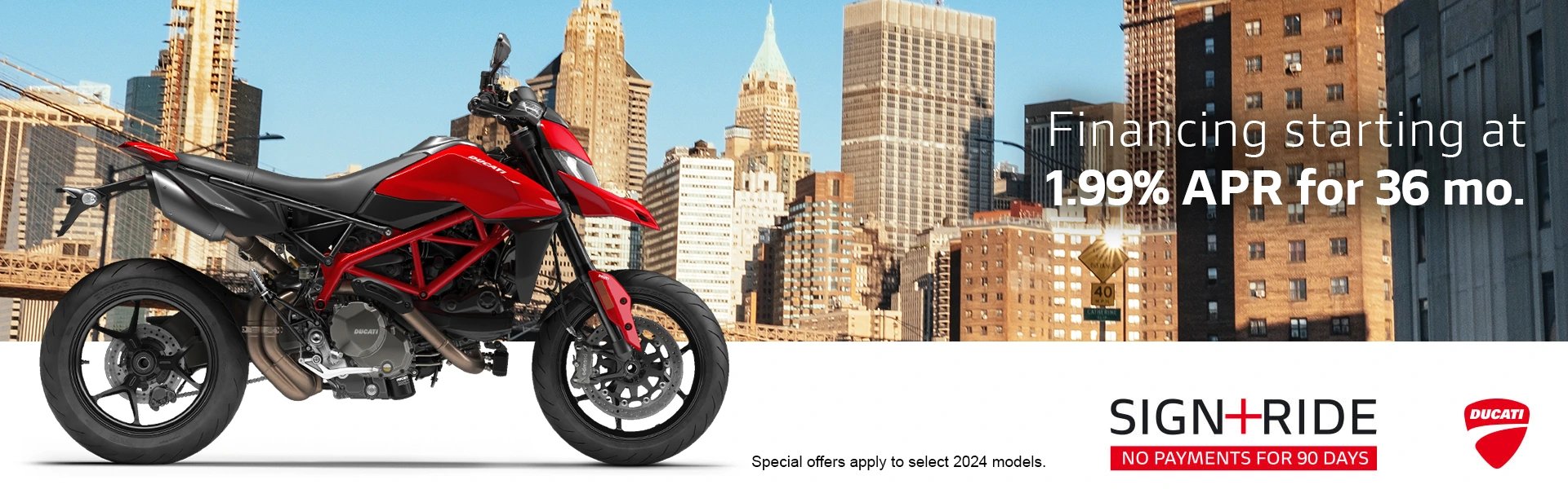Ducati Promotions Banner