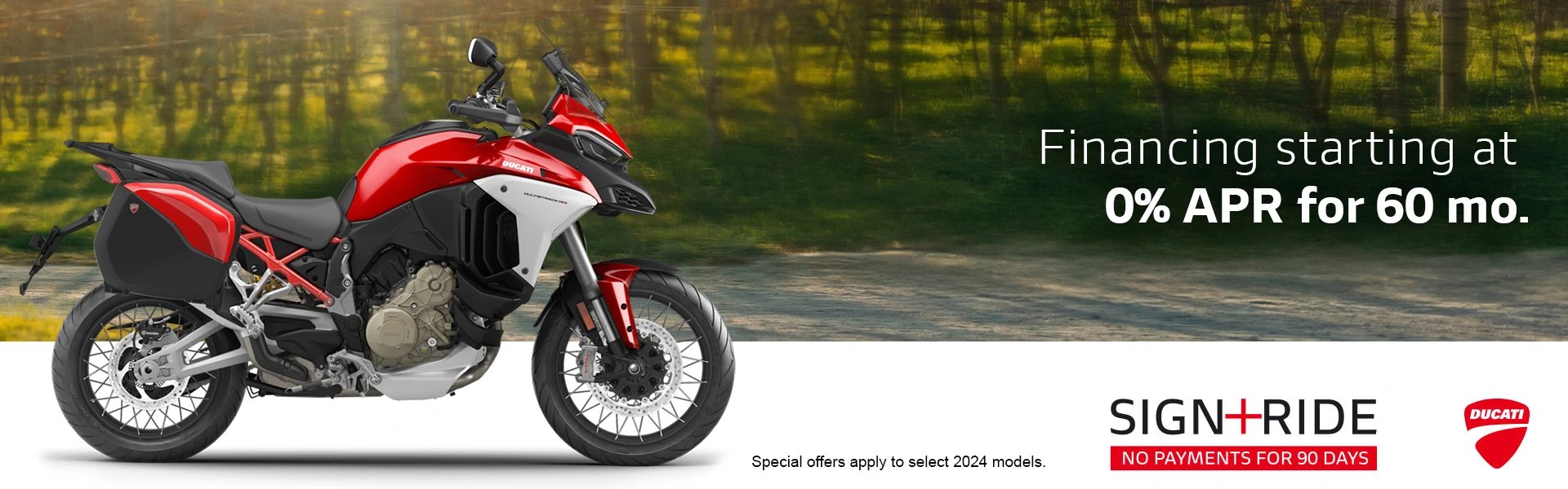 Ducati Promotions Banner