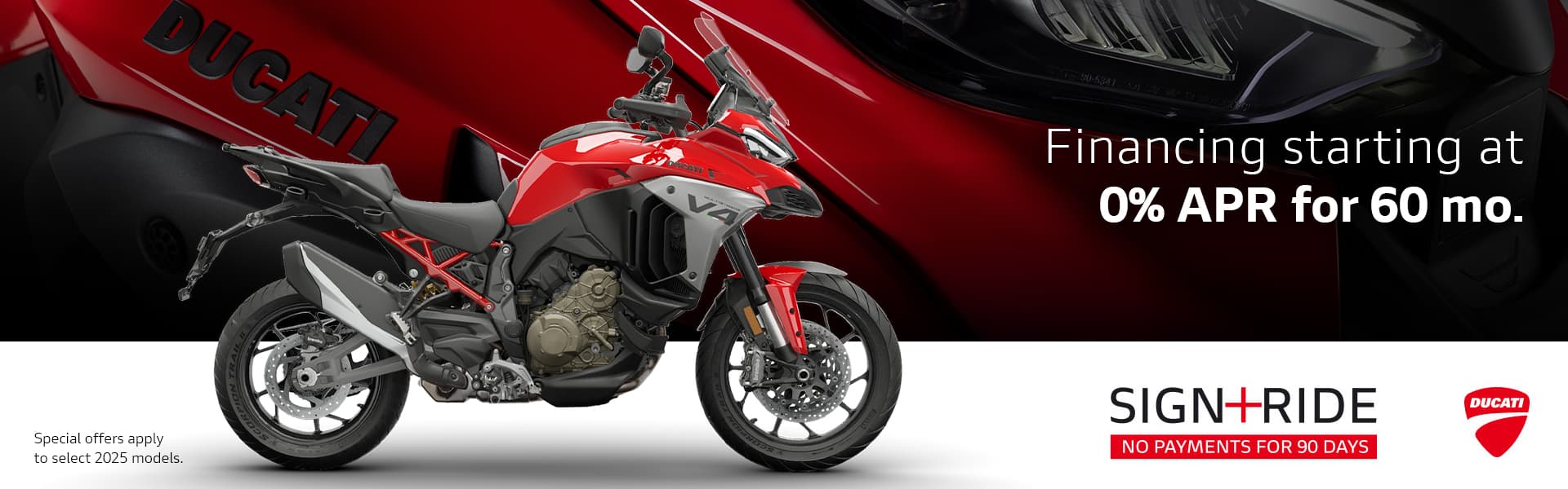 Ducati Promotions Banner