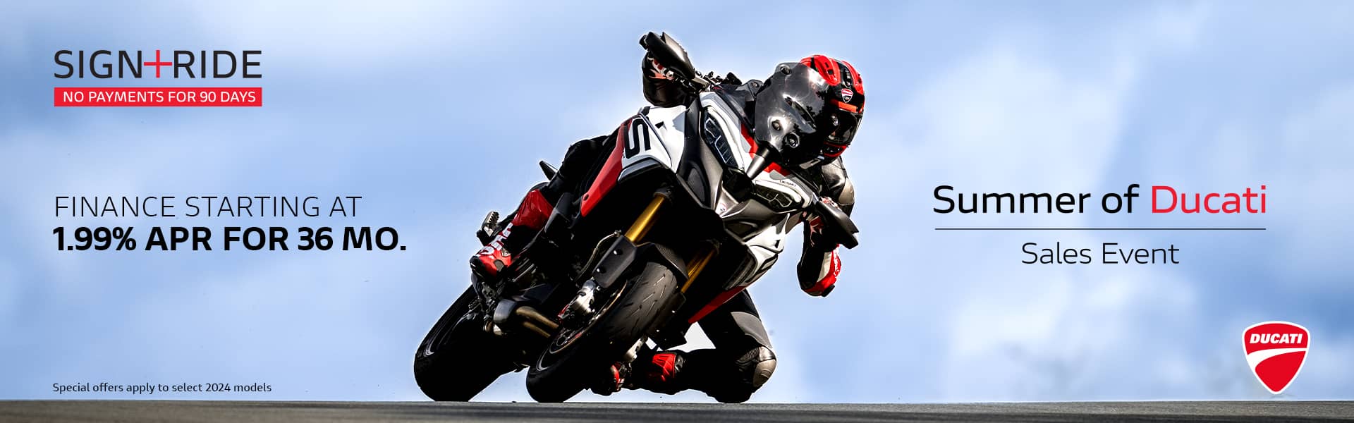 Ducati Promotions Banner
