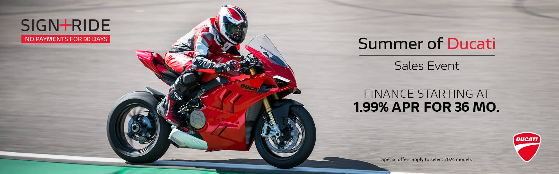 Ducati Promotions Banner