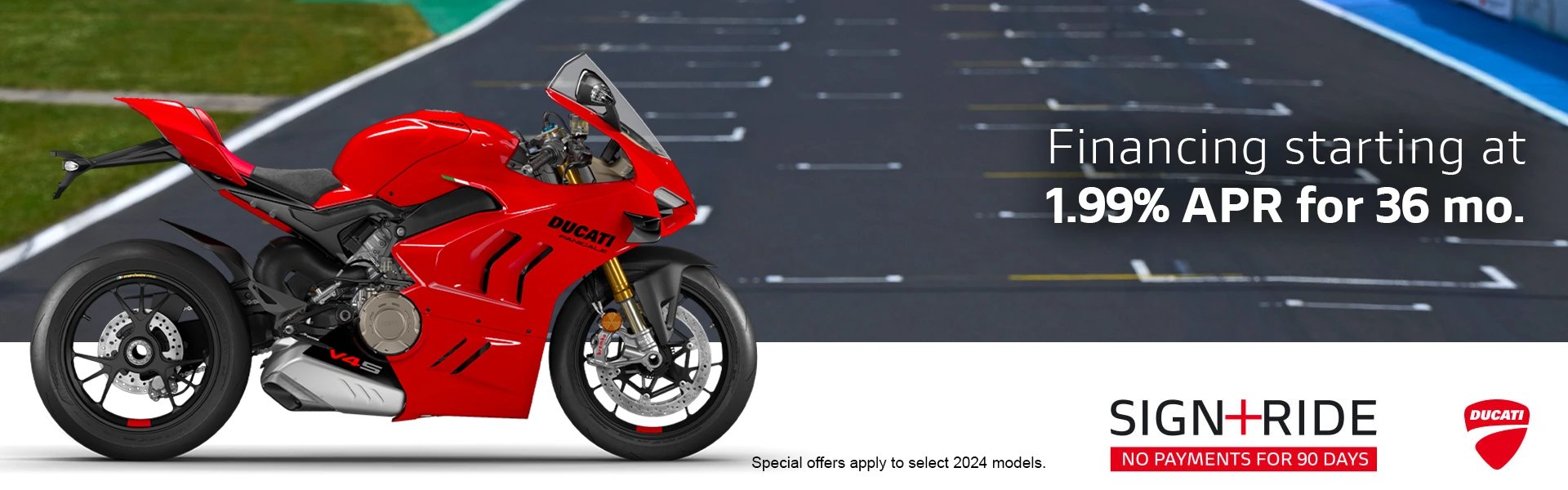 Ducati Promotions Banner
