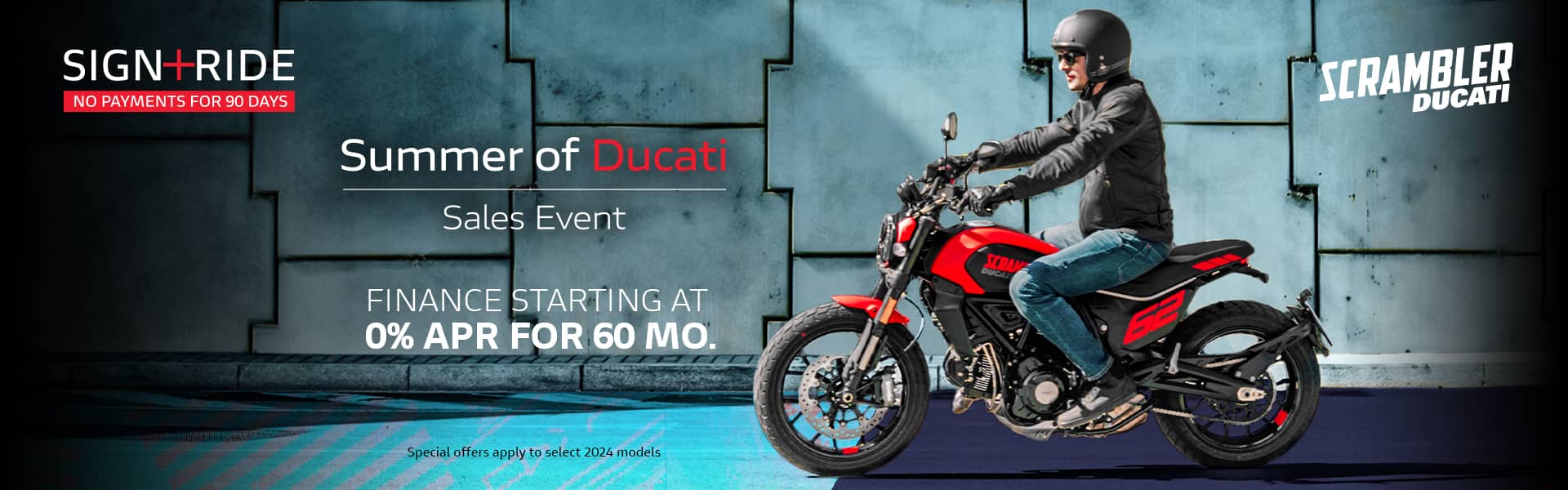 Ducati Promotions Banner