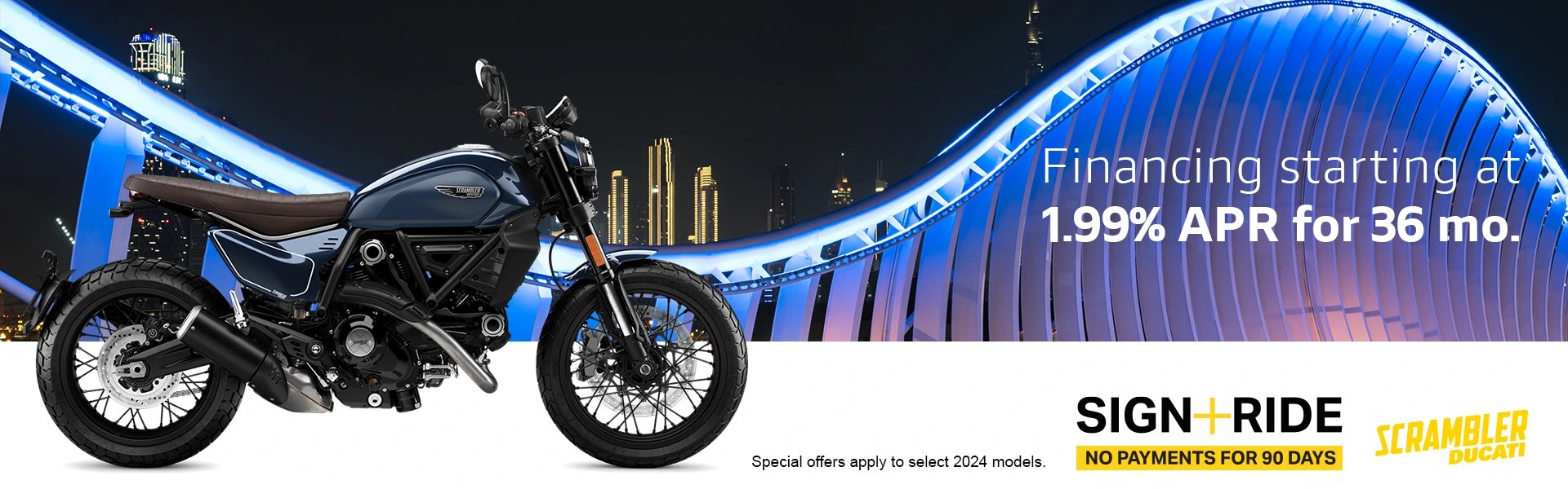 Ducati Promotions Banner