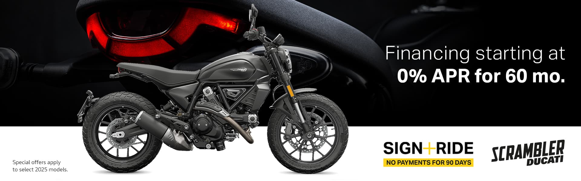 Ducati Promotions Banner