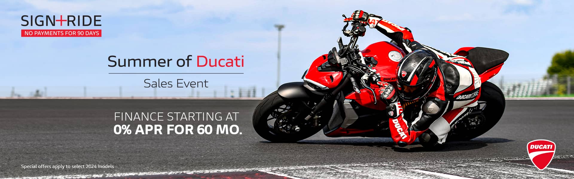 Ducati Promotions Banner