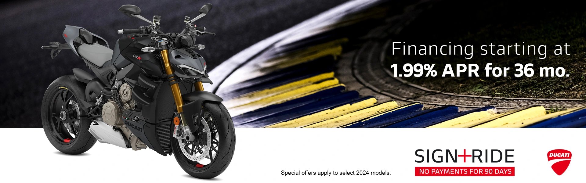 Ducati Promotions Banner