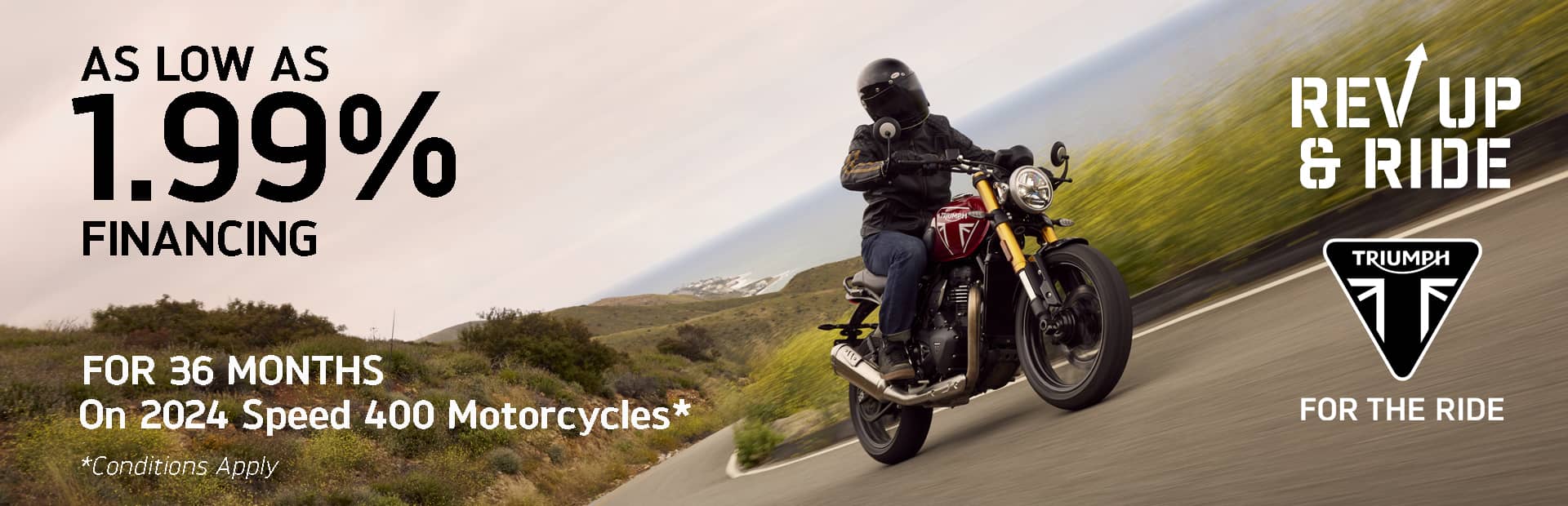 Triumph Promotions Banner