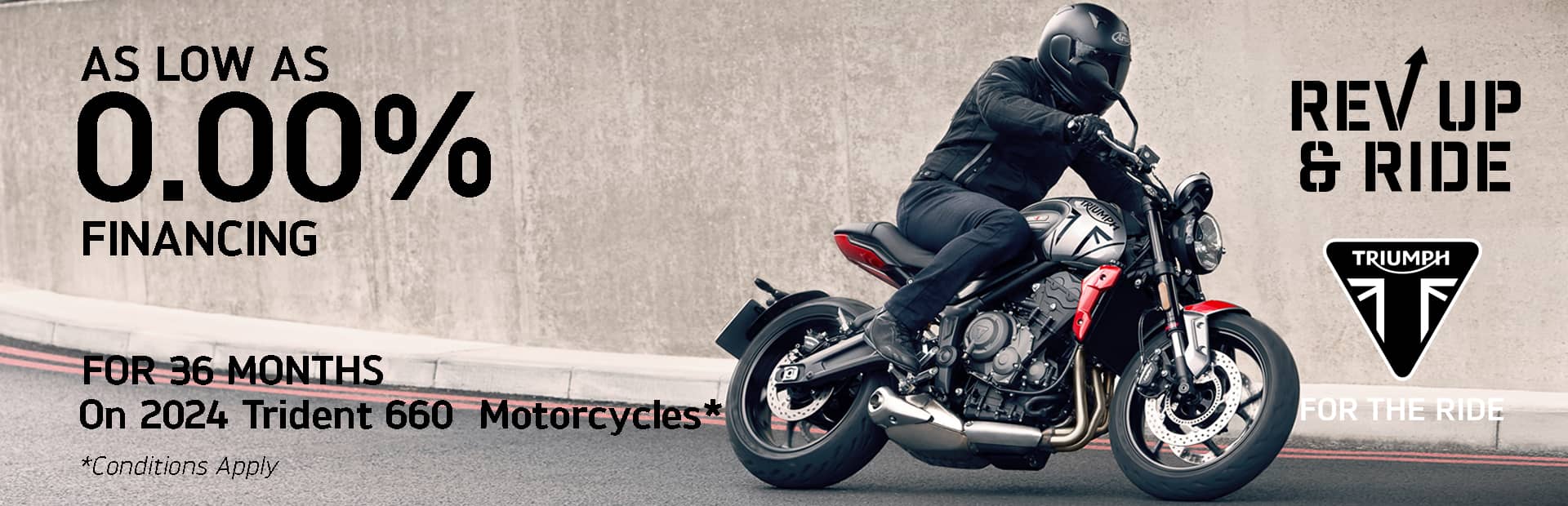 Triumph Promotions Banner