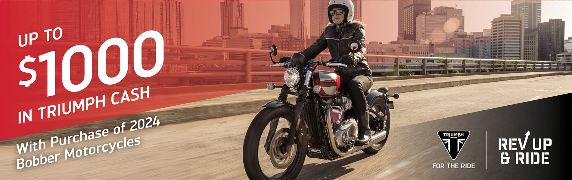 Triumph Promotions Banner
