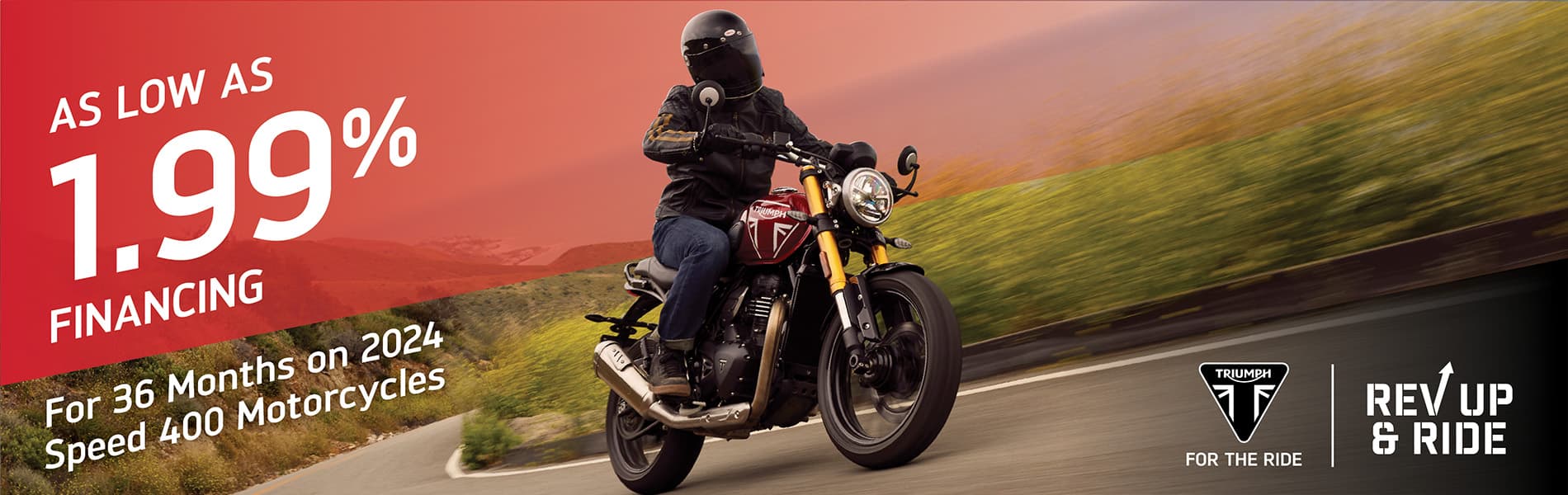 Triumph Promotions Banner