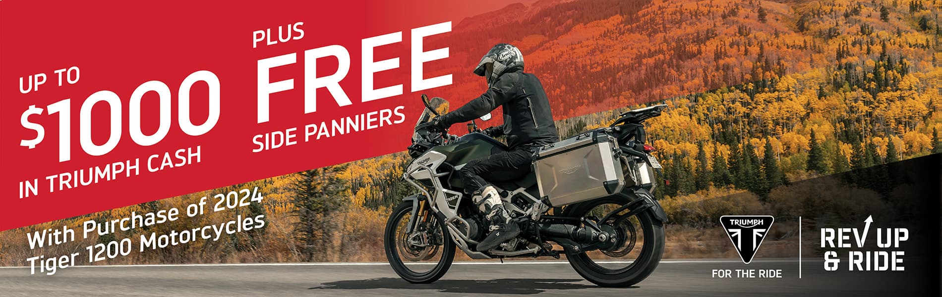 Triumph Promotions Banner