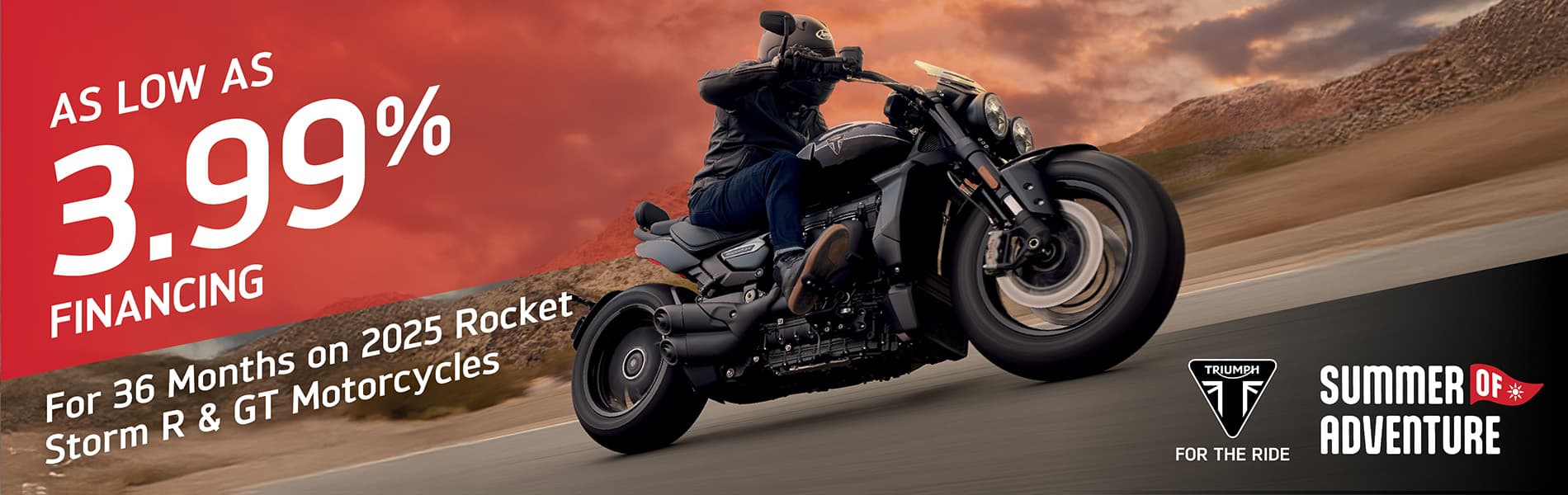 Triumph Promotions Banner