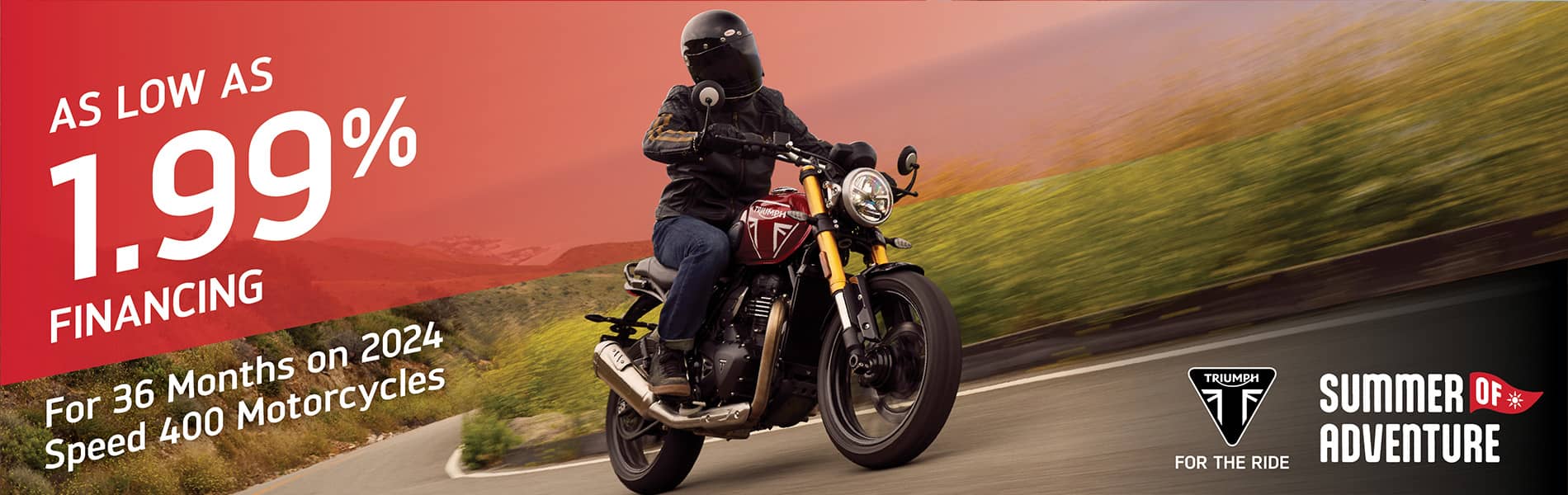 Triumph Promotions Banner