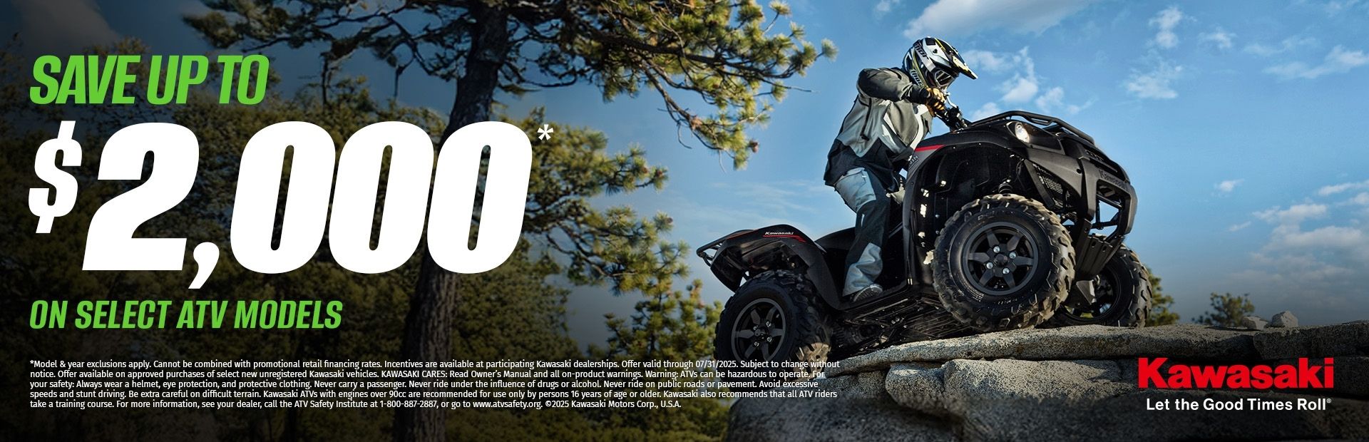 Kawasaki Motorcycles & ATVs at Edge Performance Sports