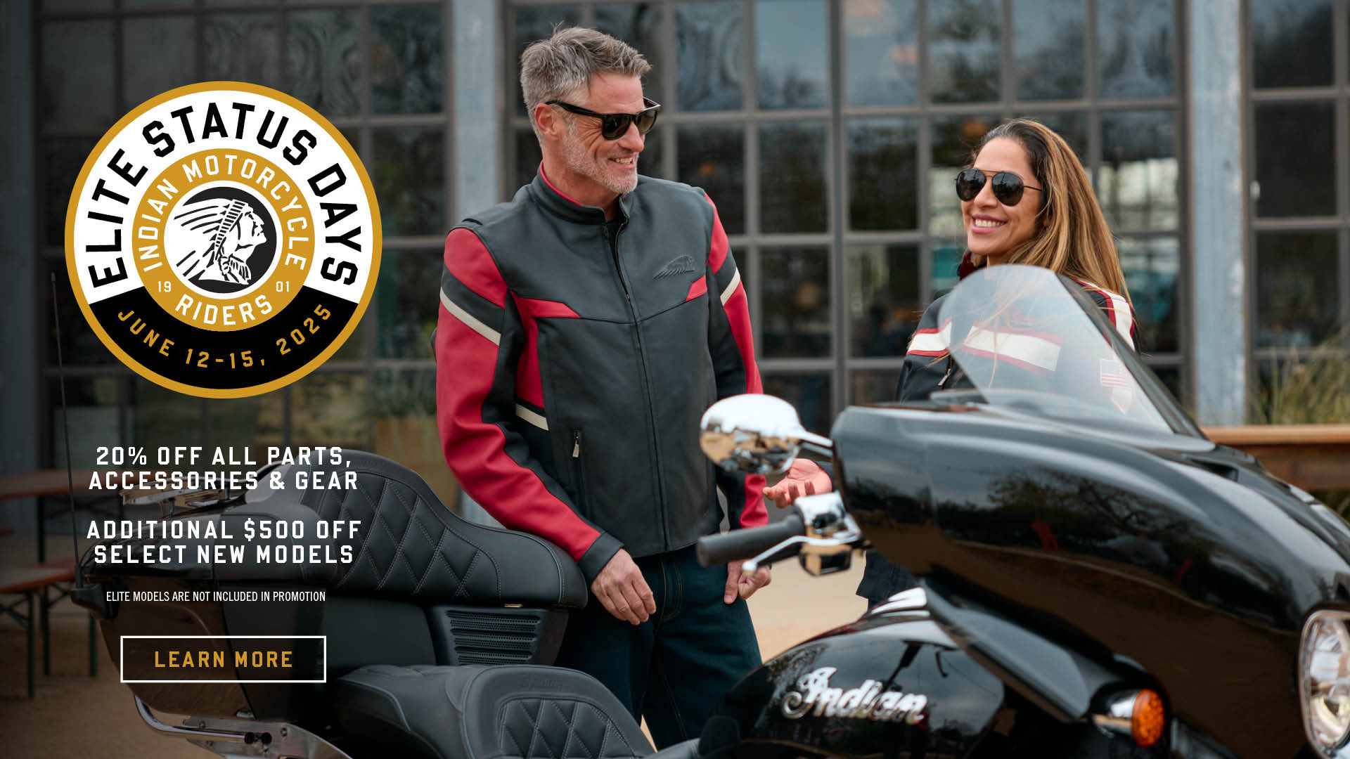 Promotion: Get 20% Off Accessories & Gear, Plus $500 Off Select New Models During Elite Status Days