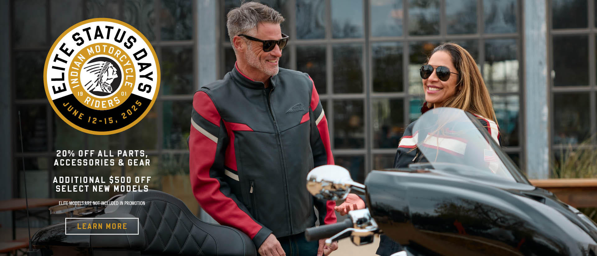 Promotion: Get 20% Off Accessories & Gear, Plus $500 Off Select New Models During Elite Status Days