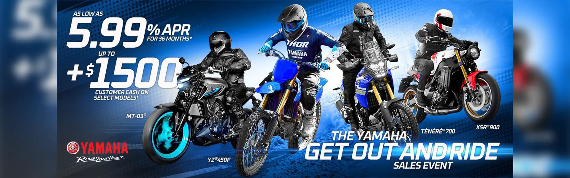 Yamaha Promotions Banner