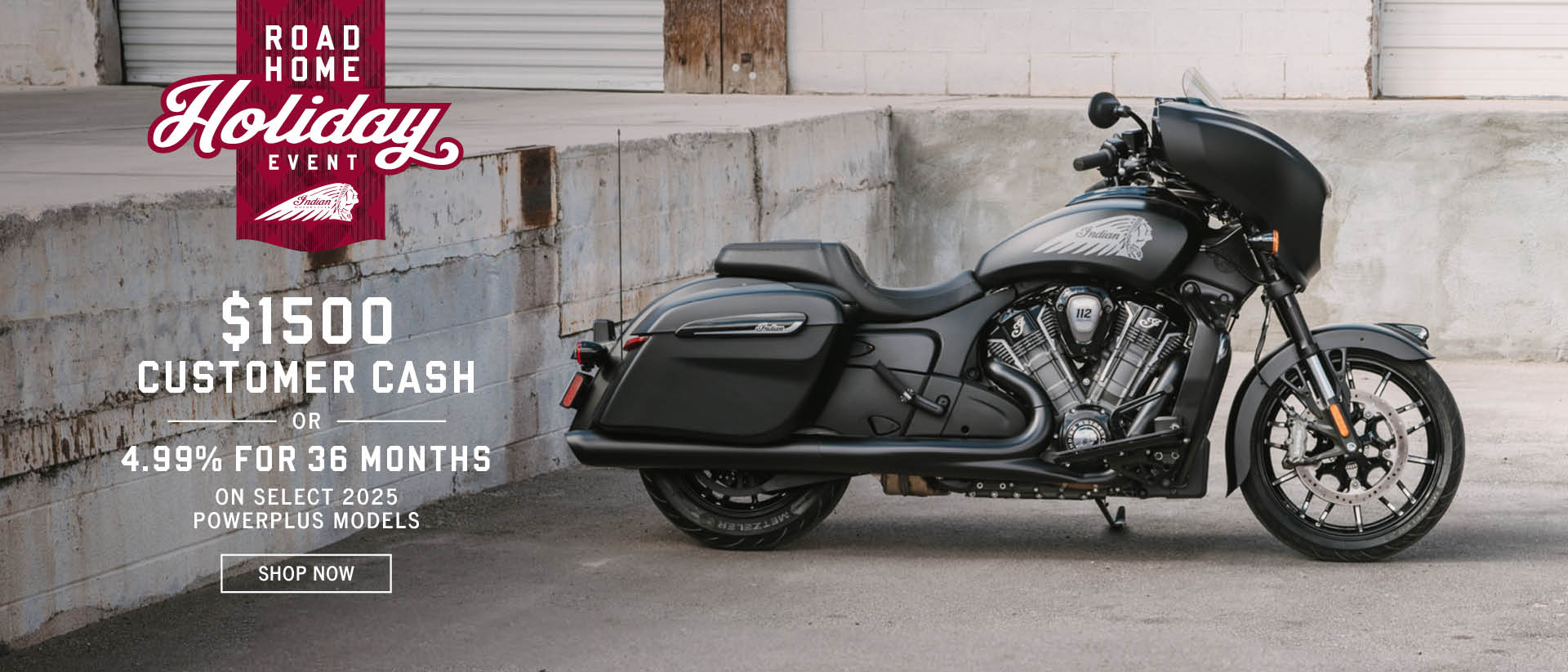 Promotion: Get up to $1500 Customer Cash or 4.99% for 36 months on select 2025 Heavyweight Models