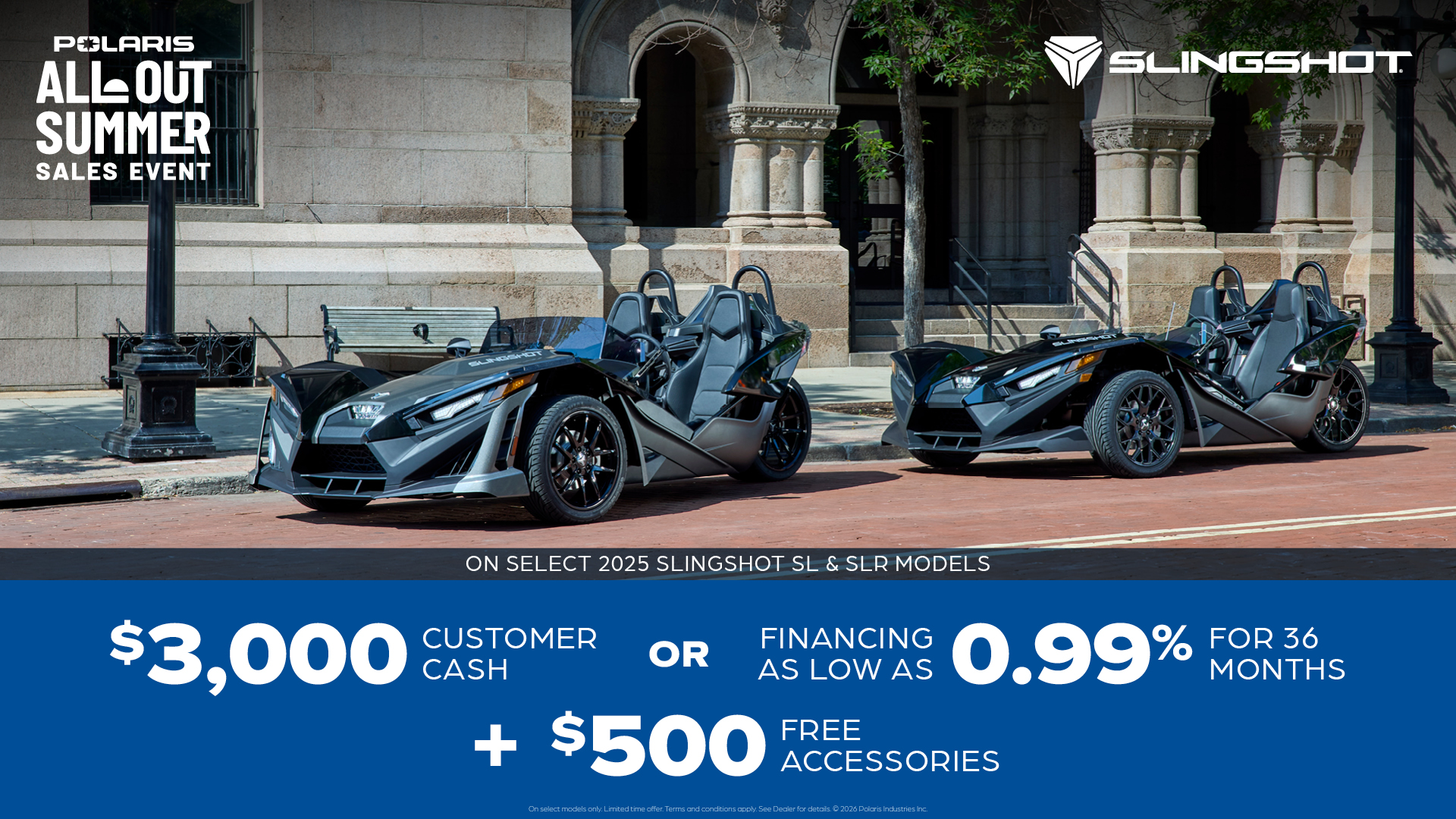 Polaris Slingshot for sale at Cross Country Powersports