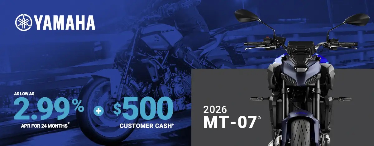 Limited Time Offers on Motorcycles